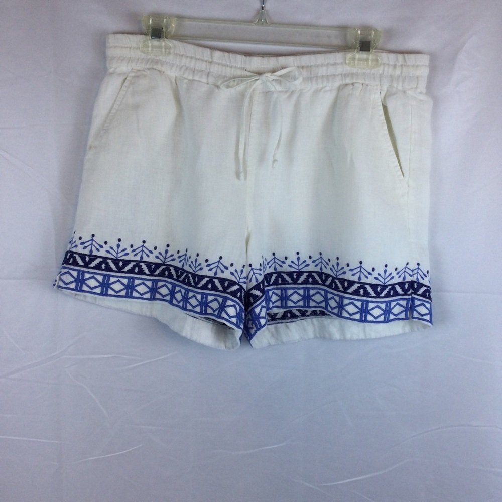 Tommy Bahama Lined Linen Shorts Size S